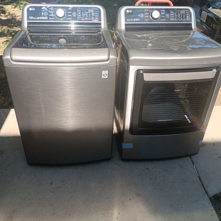 LG "SMART"Washer & Dryer 