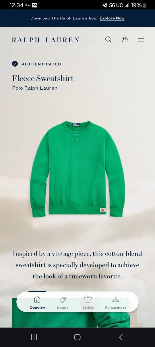 Polo Sweatshirt 