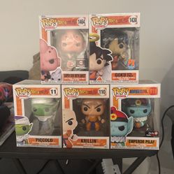 DBZ Funko Pops