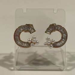 CC earrings