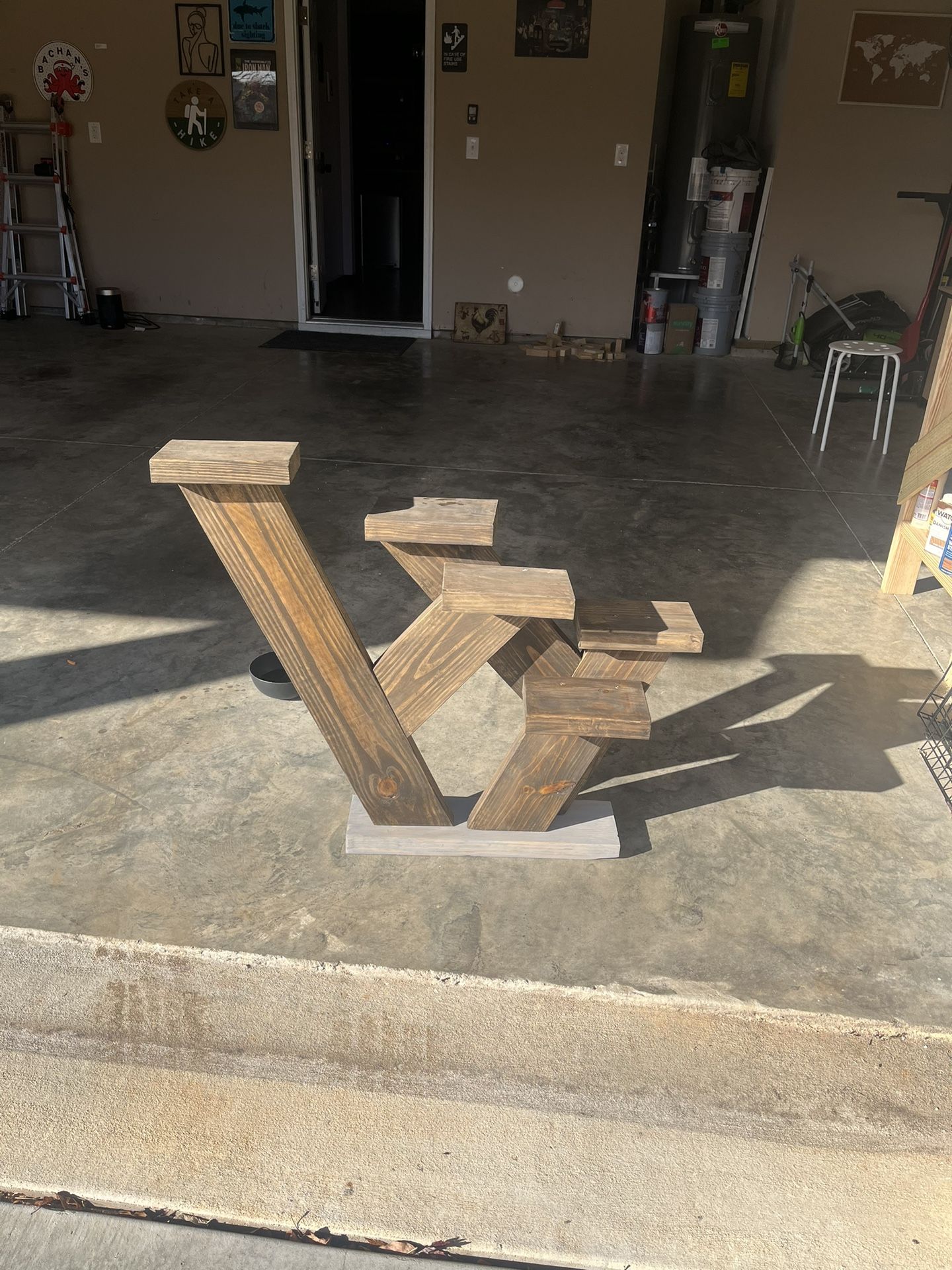 Handmade Multi-Level Plant Stand