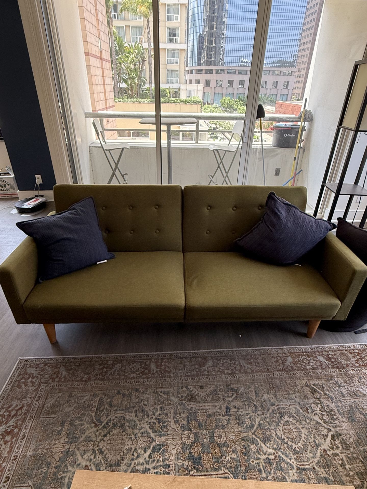 Green Futon Couch