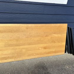 Butcher Block Wooden Table/Desk
