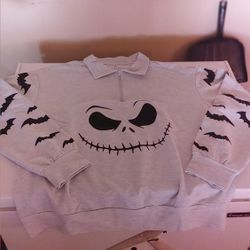 Nightmare Before Christmas Sweater Long-sleeve Extra Large