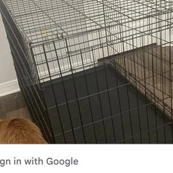 Large Dog Metal Crate 42” Length Brand New