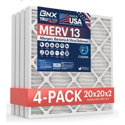 4 Pack 20x20x2 AC Filters $40 OBO