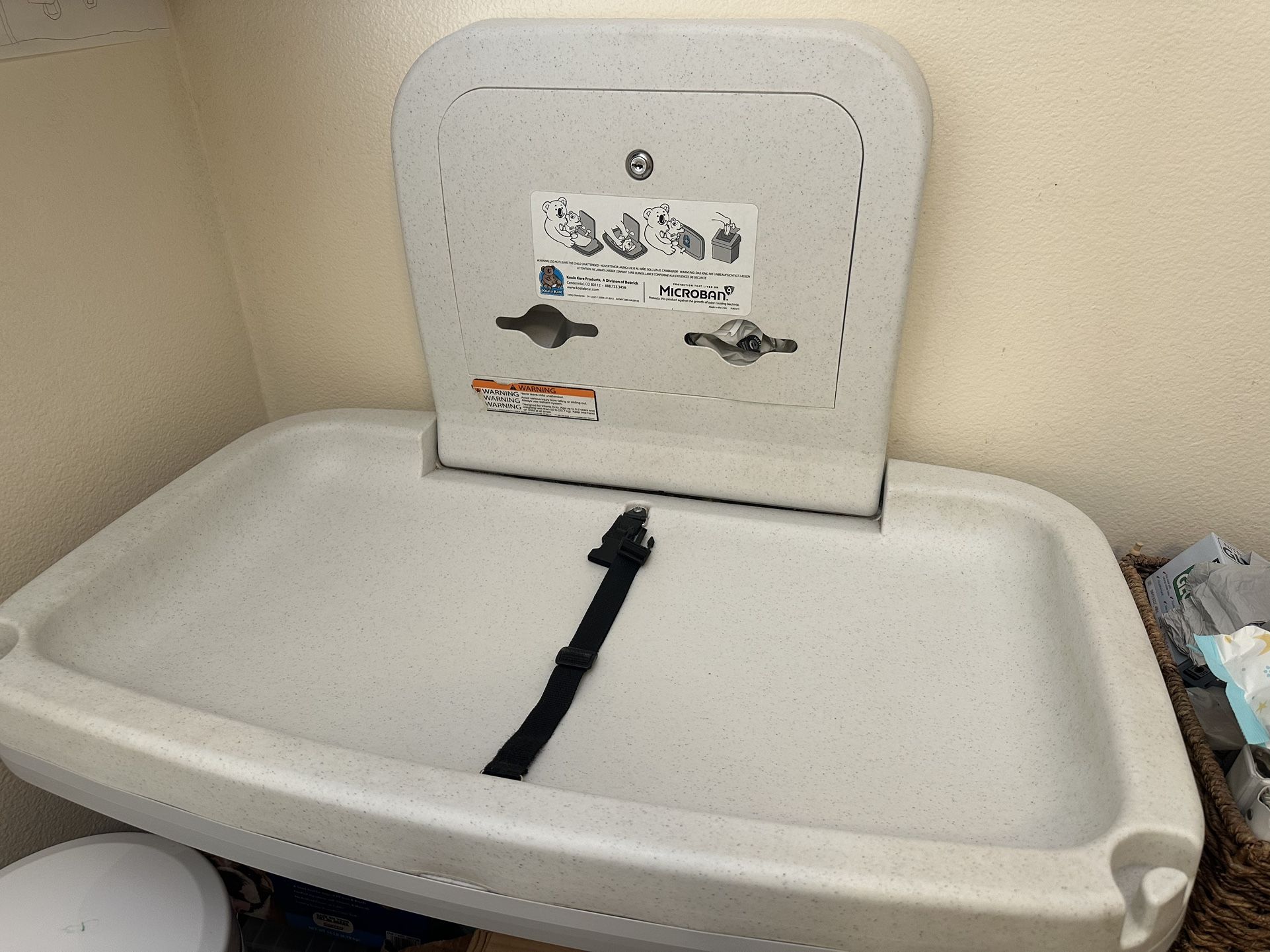 Koala Kare Wall Mounted Changing Table