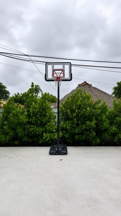 🏀 Basketball Hoop + Backstop Net – $150 for BOTH