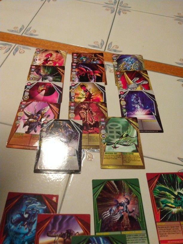 Bakugan Battle Brawlers Cards