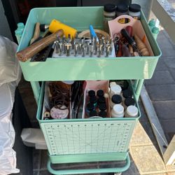 Leather Tooling Material And Tools