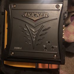 Kicker ZX200.2 car amplifier