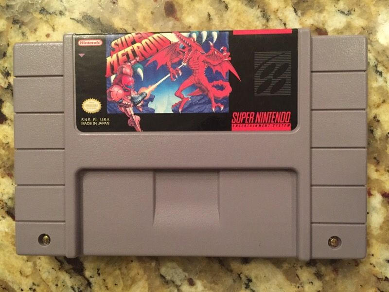 Super Nintendo SNES Game: Super Metroid