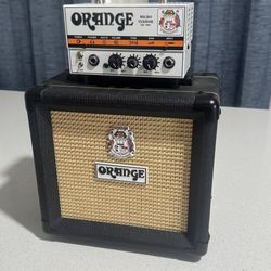 Orange Micro Terror Amp Head Unit & PPC108 Speaker