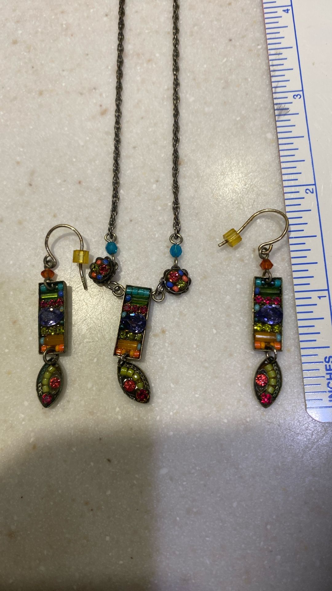 Necklace And Earrings