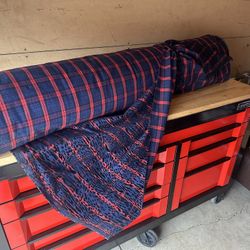 20 yards of upholstery material