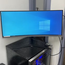 Samsung 34" Curved Monitor c34h890wgn   HDMI, DP, Type C ports