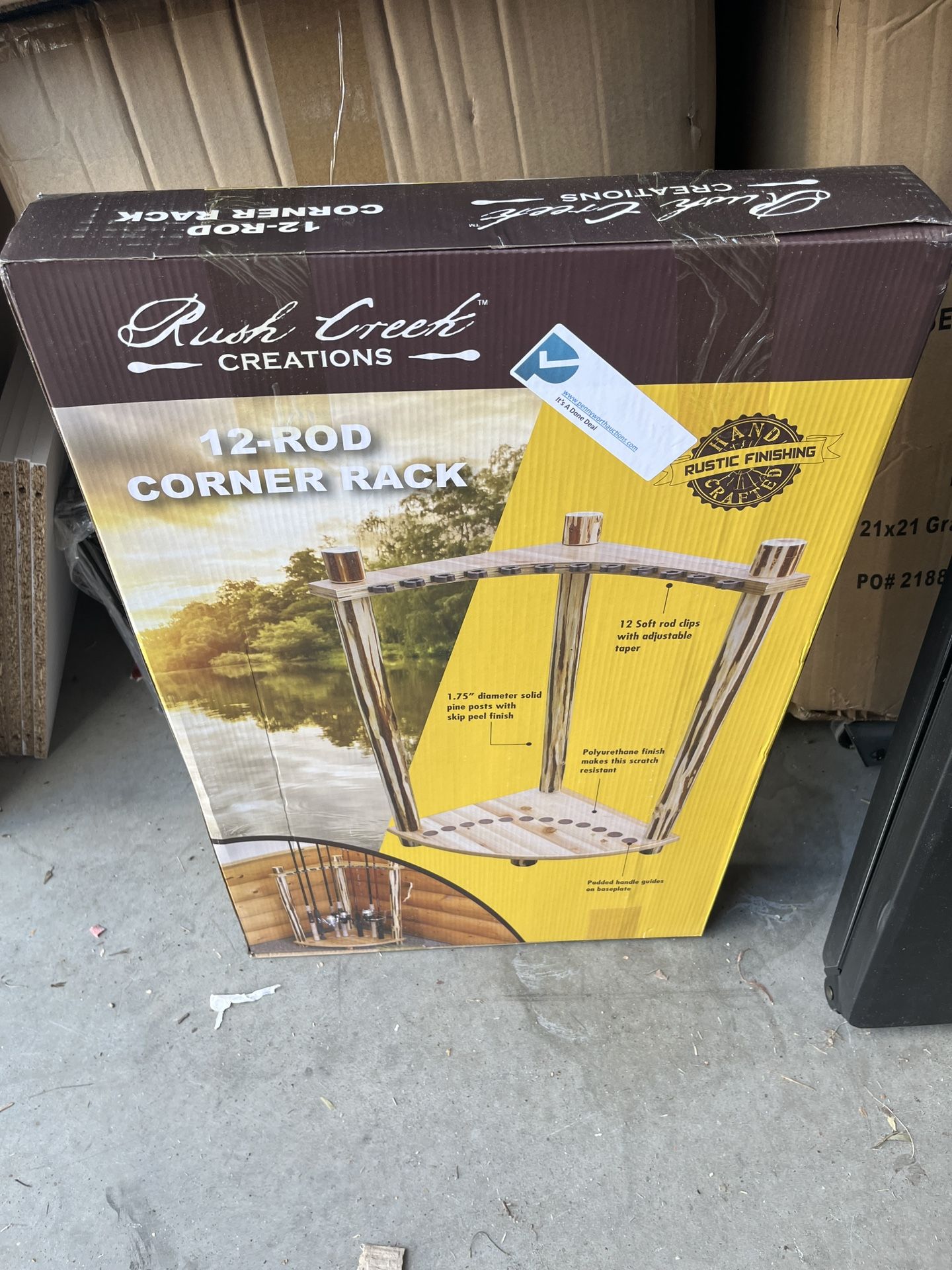 Rush Creek 12 Rod Corner Rack