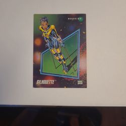 Silhouette 1992 Marvel Card 