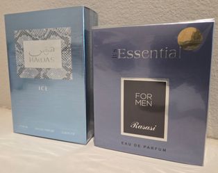 Rasasi Hawas Ice - Rasasi It's Essential For Men - Men's Fragrance Cologne Scent Perfume Oils - Info in the Description