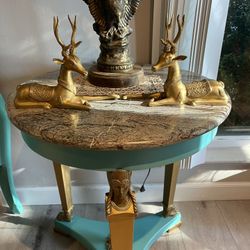 BRASS DEER, VINTAGE 1970'S