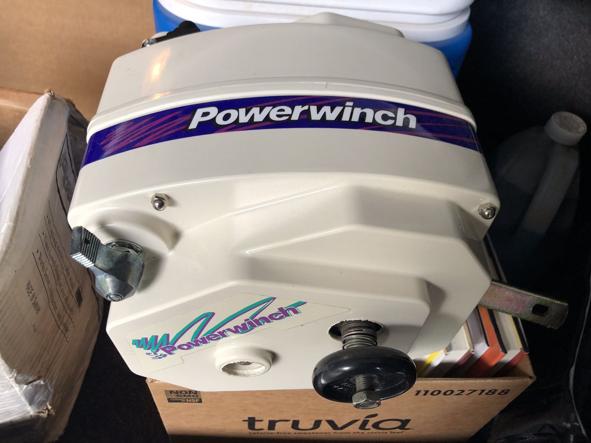 Photo Boat Trailer Winch Power Winch T2400