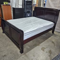 Queen Bed And Mattress
