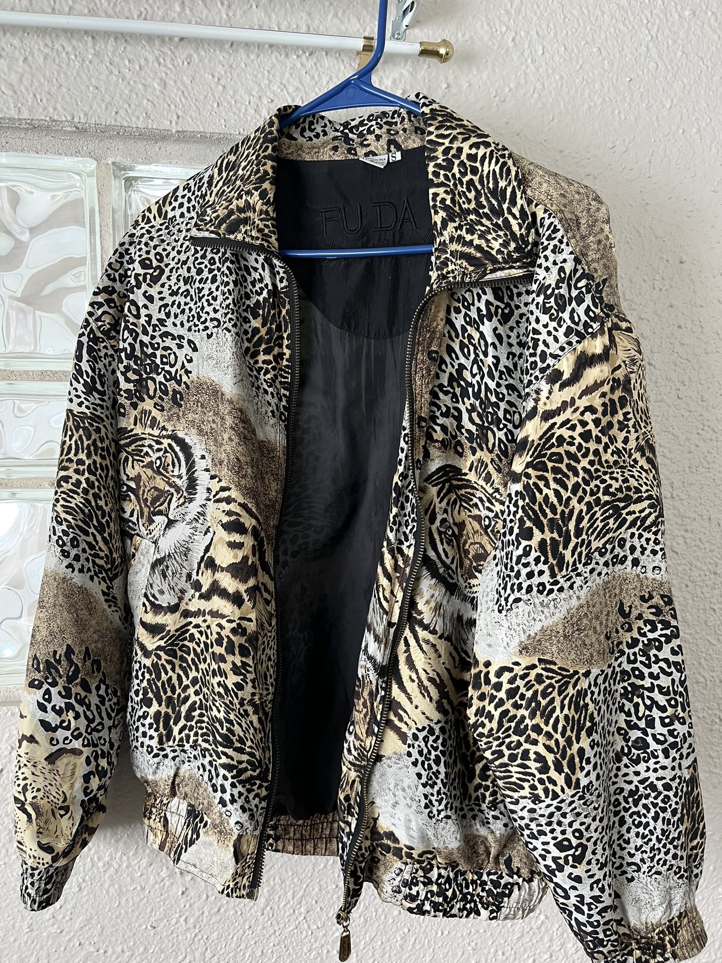 100% Silk Tiger jacket
