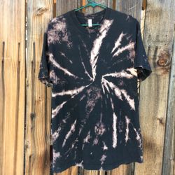 Black Tie Dye Shirt - Lrg