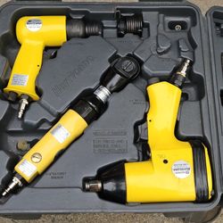Alltrade Hurricane Air Tool Set In Grate Working Condition 