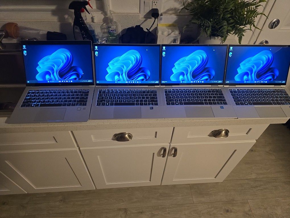 6 - HP EliteBook X360 Laptops