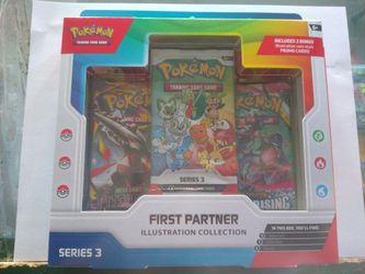 Pokemon First Partner Illustration Collection (Series 3)