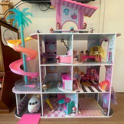 FREE!! LOL SURPRISE Dollhouse & Dolls