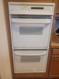 27" GE Profile double wall oven