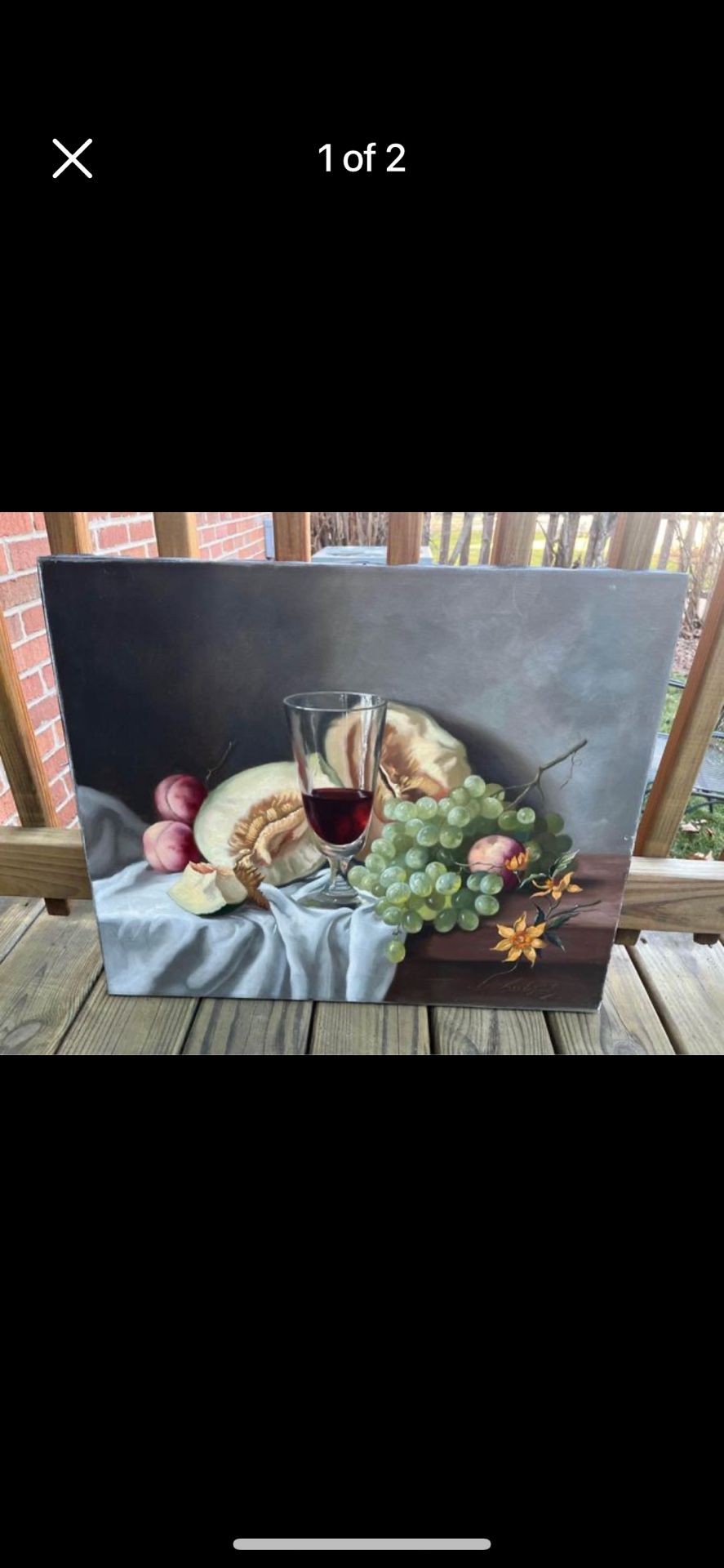 Beautiful Vintage Oil Painting From Gallery In Holand,All Products : American Fashion Style Bags On Sale