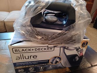 Black + Decker D3030 Allure Professional Steam Iron for Sale in Downers  Grove, IL - OfferUp