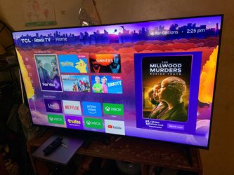 55in TCL Roku Smart TV