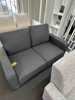 New 52” Fabric Loveseat Sofa ( 2 color)
