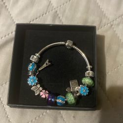 Pandora Bracelet With Charms