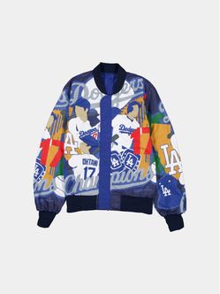 NEW ERA X ALPHA BOMBER JACKET