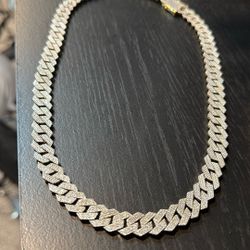 Gold Over Silver Chain 