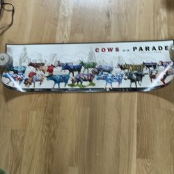Cows on parade chicago1999 poster