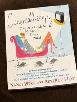 Cinematherapy: The Girl's Guide to Movies for Every Mood - White Cover