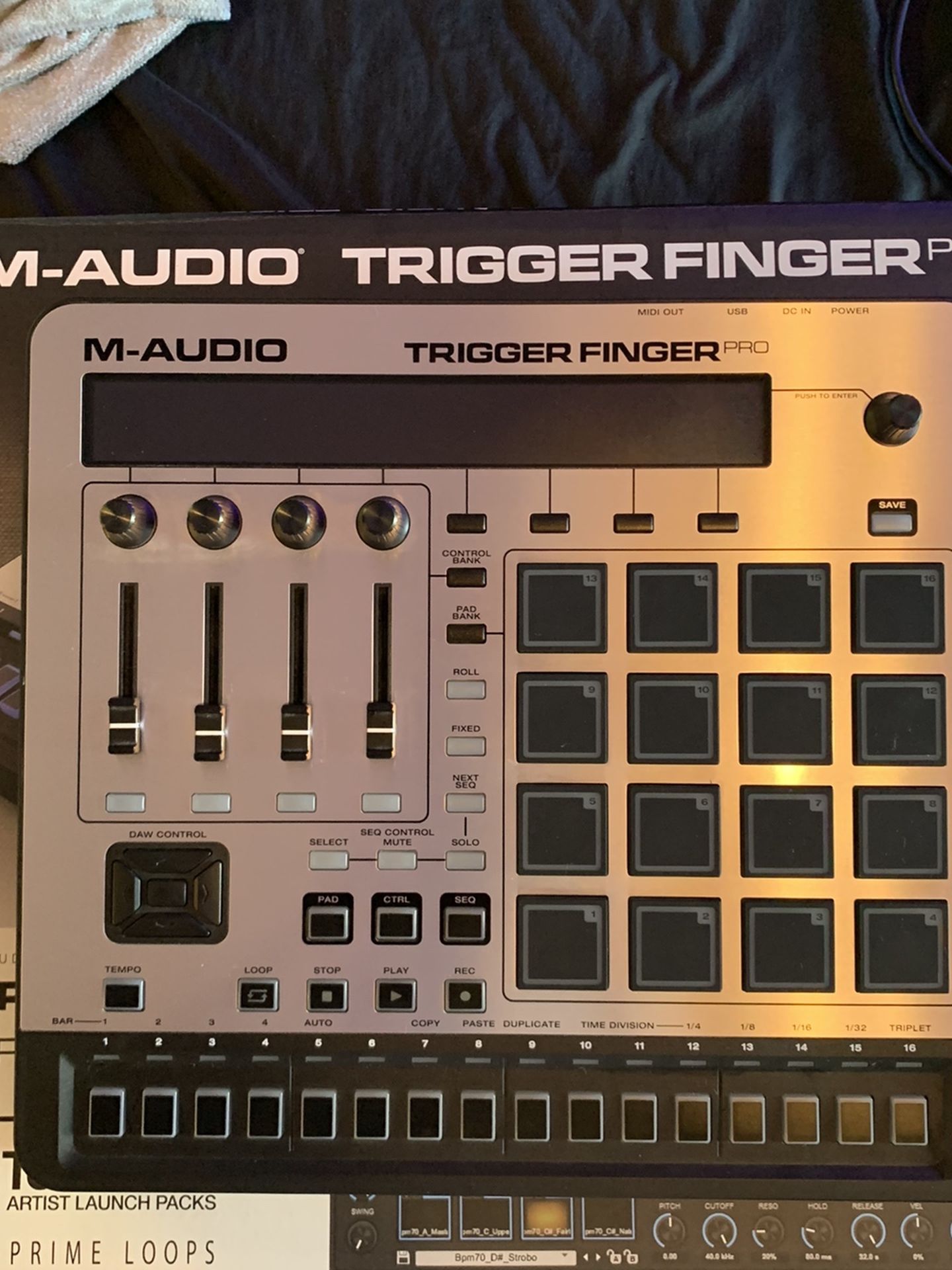 M-Audio Trigger Finger Pro MIDI Controller Pad