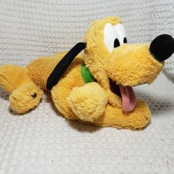 Disney fuzzy plush Pluto 15" 
