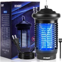 Bug Zapper Outdoor Electric, Mosquito Zapper Outdoor, Insect Fly Traps, Fly Zapper, Mosquito Killer for Patio, Plugged in