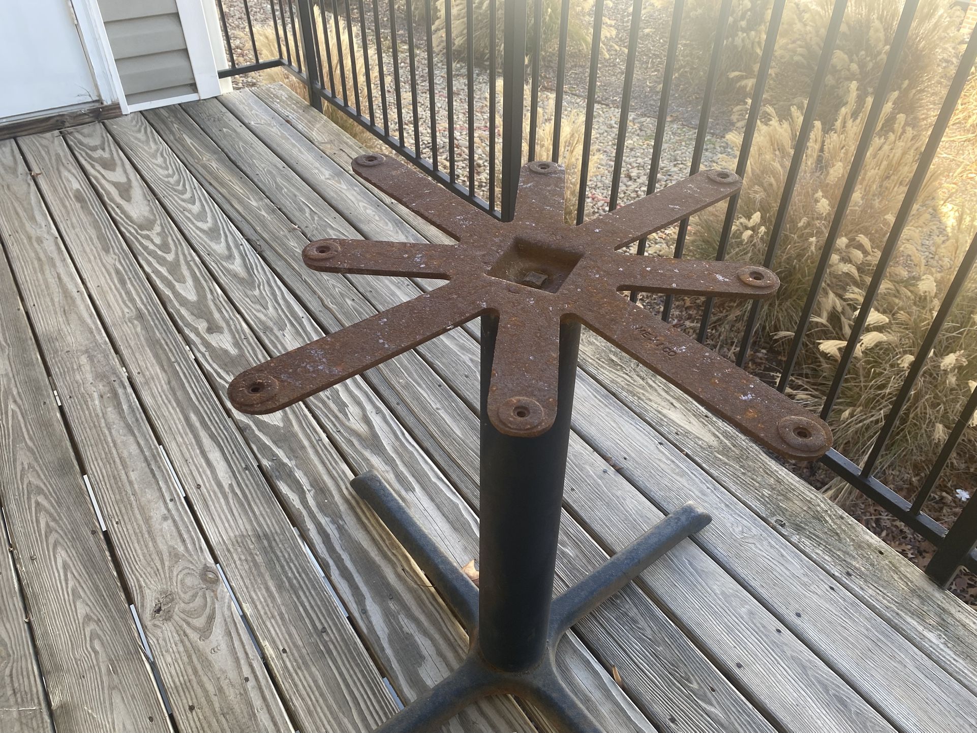 JL 36” Iron Table Base