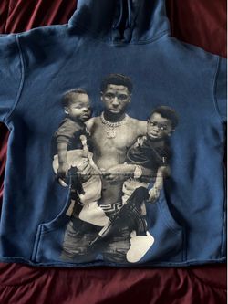 NBA young boy hoodie vlon navy blue