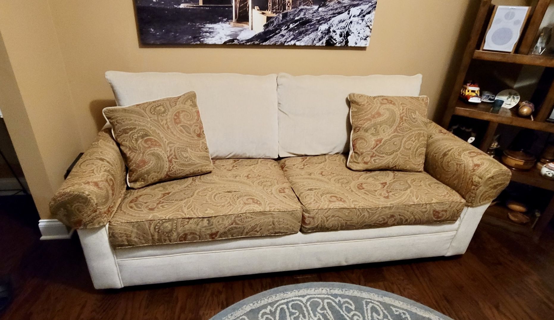 Mint Condition Sealy PosturePedic Sleeper Sofa