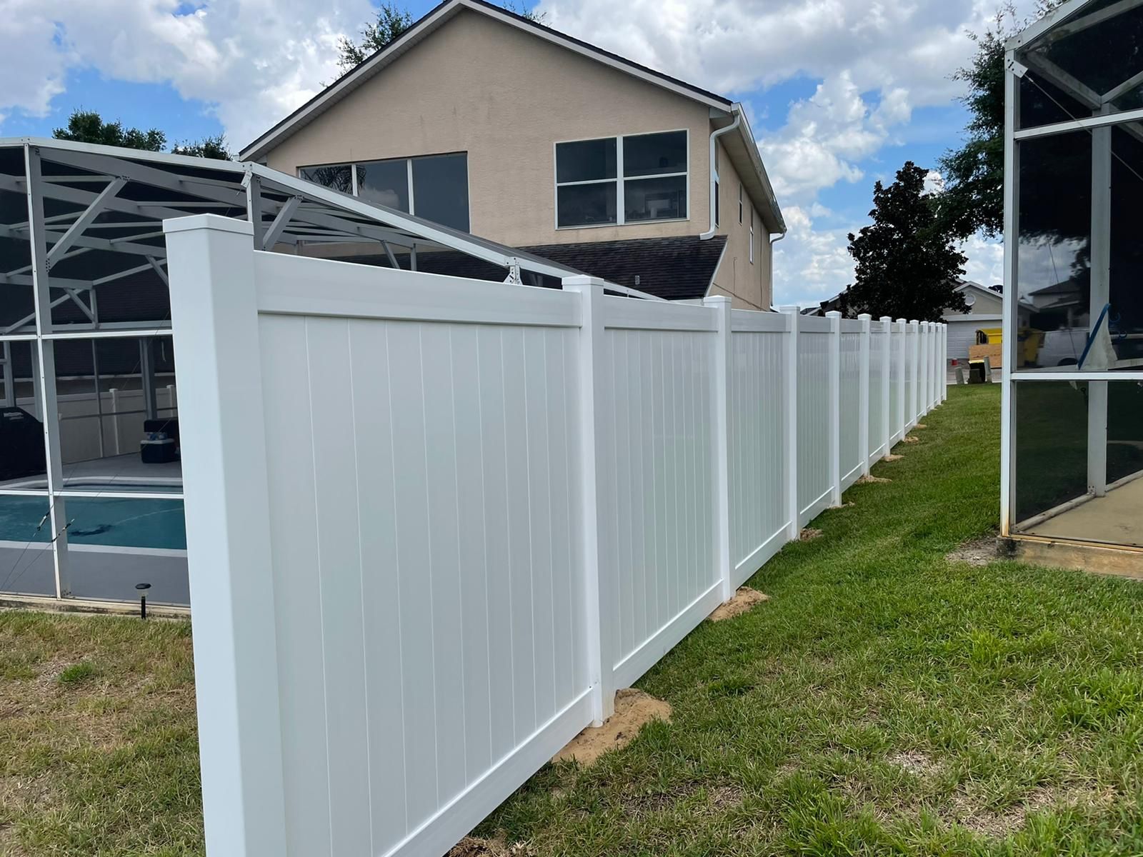 Vinyl Fence
