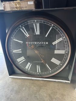 30in Wall Clock